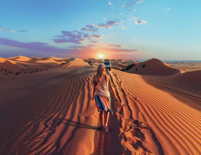 سافاری بیابان ابوظبی