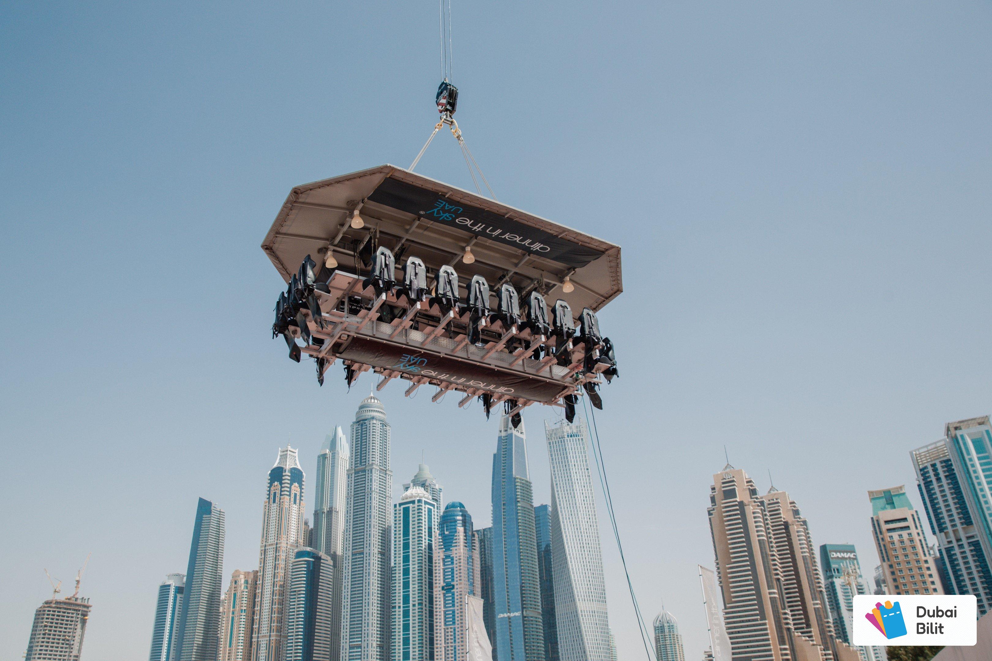 رستوران Dubai Dinner in the Sky