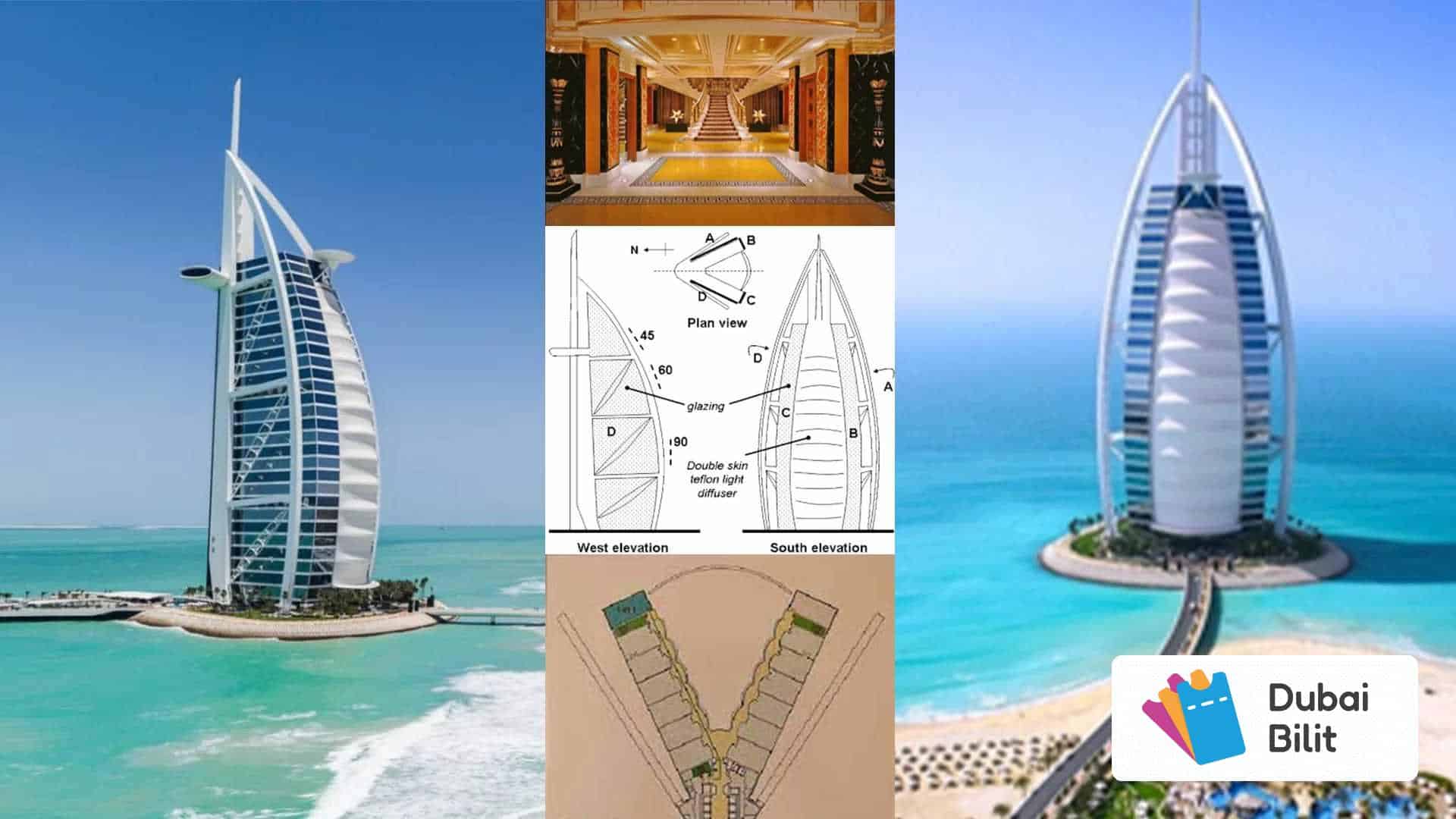 تاریخچه ساخت برج العرب