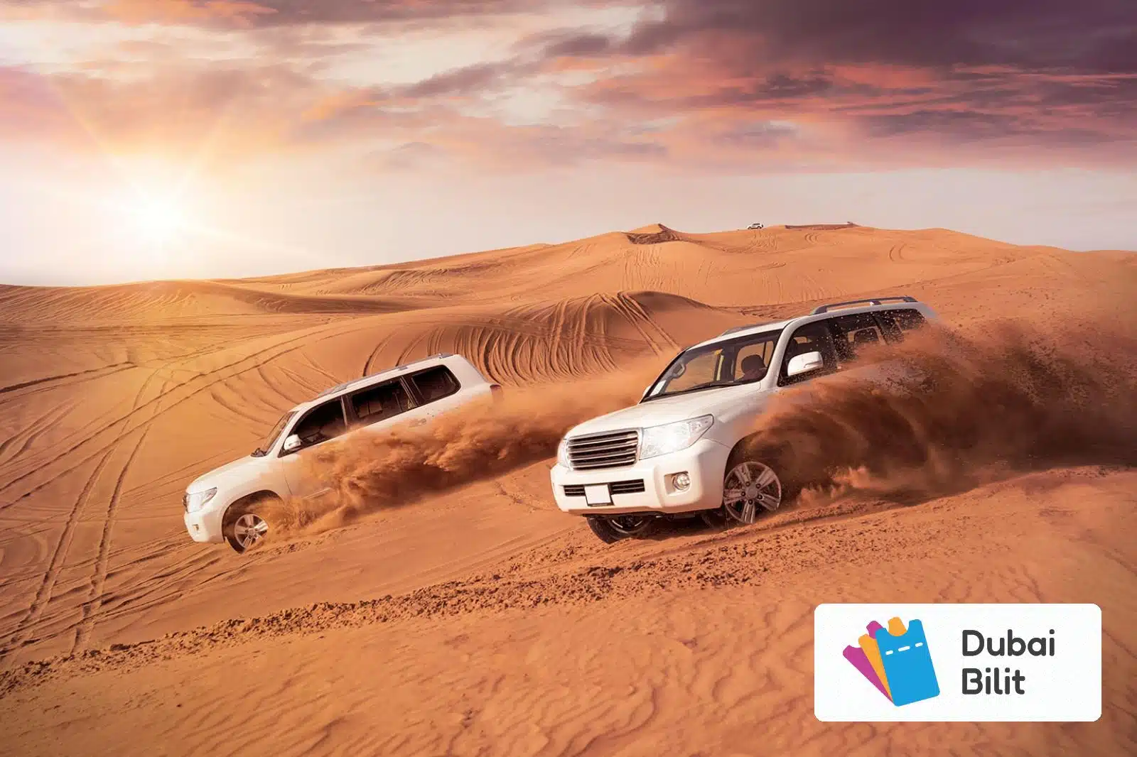 لندکروز سواری روی شن‌ها (Dune Bashing)