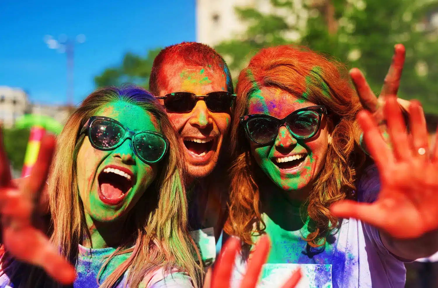 فستیوال رنگ دبی (Festival of Colors)